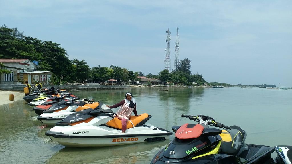 Pari Solata Seaview Homestay Syariah Kepulauan Seribu Eksteriør billede
