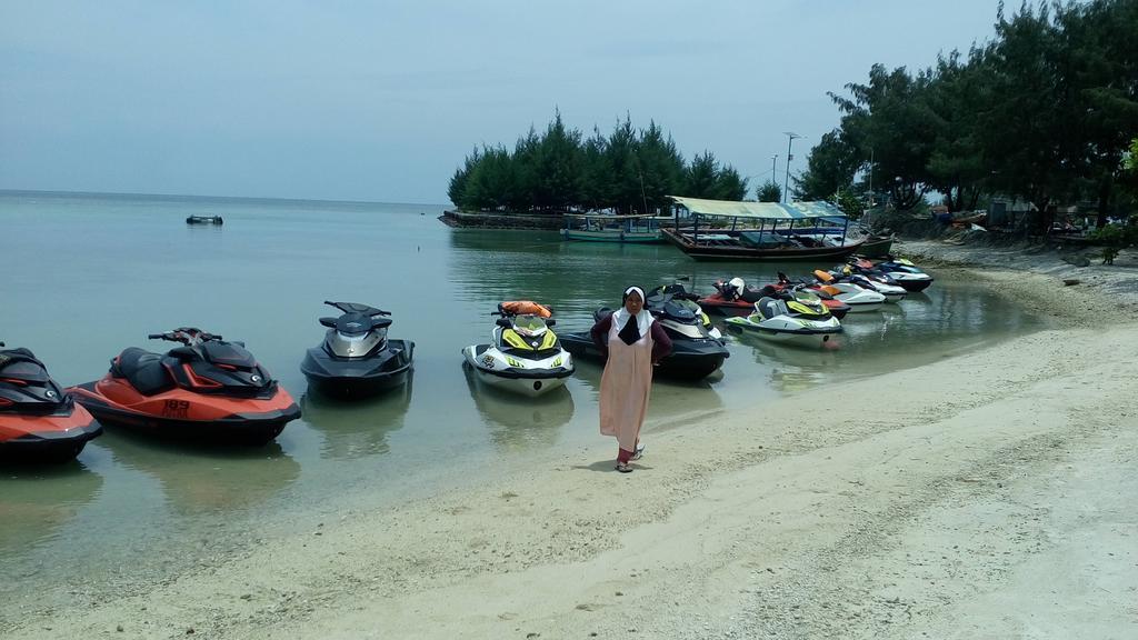 Pari Solata Seaview Homestay Syariah Kepulauan Seribu Eksteriør billede